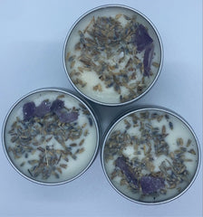 Lavender Intentional Candles-HandcraftedHealing